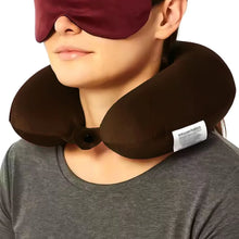 Inflatable U - Shaped Travel Neck Pillow (1 Pc) - justgrabit.in | Just Grab It