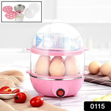 Egg Boiler / Poacher / Cooker / Electric Steamer (2 Layer) - justgrabit.in | Just Grab It