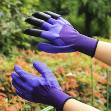 Garden Farming Gloves With Hand Fingertips & Plastic Claws (1 Pair) - Justgrabit Inc.