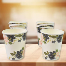Disposable Paper Cups, Disposable Tea, Coffee Cups (10 Pcs Set / Mix Color & Design) - justgrabit.in | Just Grab It