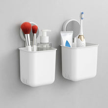 Wall Mounted Bathroom Storage Organizer Cup Set (2 Pc Set) - justgrabit.in | Just Grab It