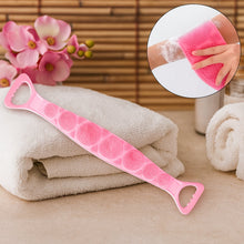 Premium Silicone Back Scrubber Belt – Body Exfoliating Bath Brush - justgrabit.in | Just Grab It