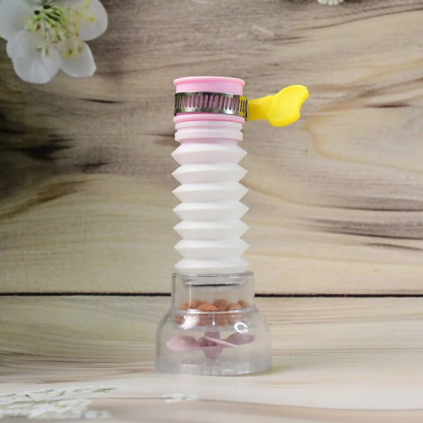 Premium Faucet Water Filter with Flexible Extension Pipe (1 Pc) - justgrabit.in | Just Grab It