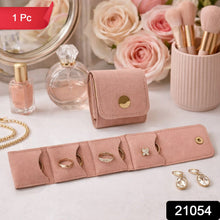 Compact Foldable Jewelry Storage Pouch / Wallet (1 Pc) - justgrabit.in | Just Grab It