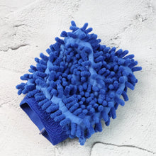 Microfiber Wash Mitt / Multipurpose Cleaning Glove (1 Pc) - justgrabit.in | Just Grab It