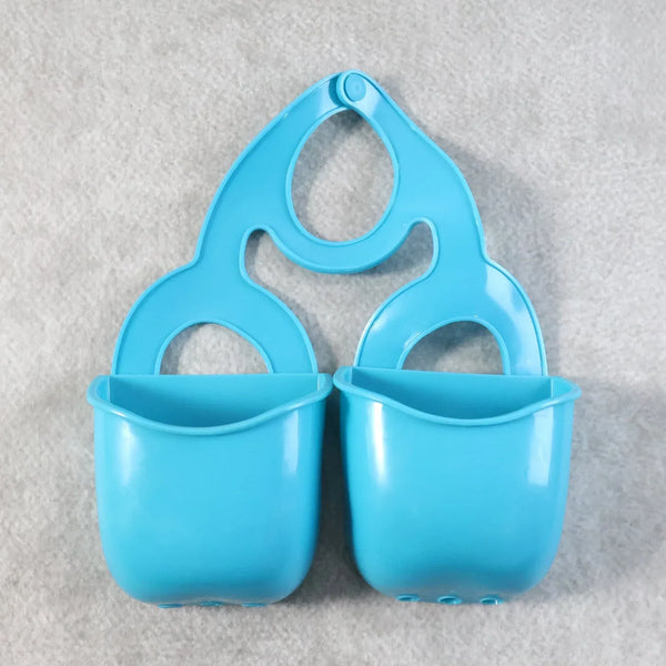 Double Layer Sink Hanging Storage Basket (1 Pc) - justgrabit.in | Just Grab It
