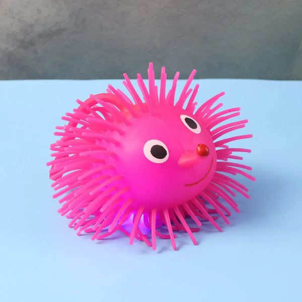 LED Spiky Puffer Ball Toy (1 Pc) - justgrabit.in | Just Grab It