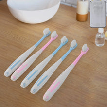 Multipurpose Travel - Friendly Toothbrush Holder with 5 Soft Bristle Toothbrushes - Justgrabit Inc.