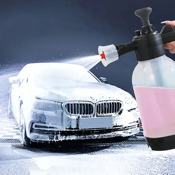 Pressure Sprayer 2 Litres Garden Sprayer Hand Pump Sprayer Foam Sprayer Watering Bottle for Indoor Plants Cleaning Outdoor Garden (2 Ltr.) - Justgrabit Inc.