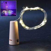 Multi LED Wine Bottle Cork / Disco Lights Copper Wire String Lights (1 Pc) - justgrabit.in | Just Grab It