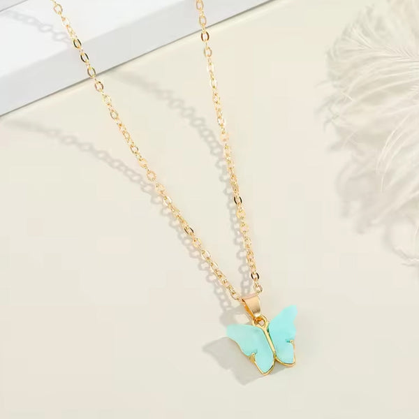 Chain Necklace Cute Charm Chain (1 Pc / Mix Design) - justgrabit.in | Just Grab It