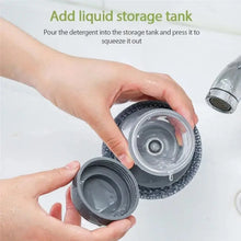 Soap Dispensing Dish Brush (1 Pc): Palm Brush, Kitchen Cleaning - Justgrabit Inc.