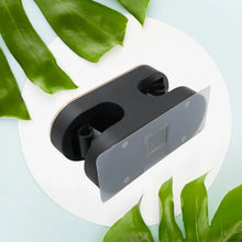 Self Adhesive Double Slot Wall Hook Mop Storage Rack Clip Broom Hanger Kitchen Organizer Strong Hooks Bathroom Accessories - justgrabit.in | Just Grab It