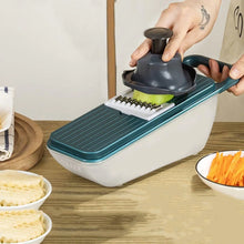 Multifunctional Vegetable Slicer Cutter Onion and Potato Slicer cutter with 6blades and 1 peeler - Justgrabit Inc.