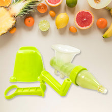 Manual Juicer Modern Plastic Fruit and Vegetable Juicer (1 Pc / Bowl Not Included) - justgrabit.in | Just Grab It