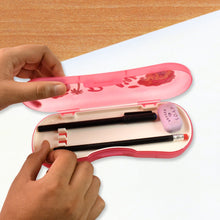 Cute Cartoon Printed Plastic Compass Box for Kids (1 Pc) - justgrabit.in | Just Grab It