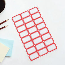 Multipurpose Writable Blank Label Sticker Sheets (1 Sheet) - Justgrabit Inc.