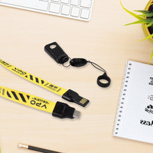2 in 1 Lanyard Strap USB Charging Cable (1 Pc) - justgrabit.in | Just Grab It