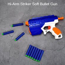 Hi - Arm Gun with 10x Foam Suction Bullets, ABS Plastic, Target Shooting - justgrabit.in | Just Grab It