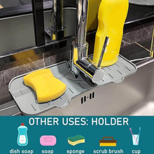 Silicone Sink Faucet Pad / Mat (1 Pc / 33x12 Cm) - justgrabit.in | Just Grab It