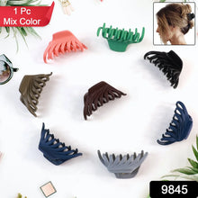 Plastic Hair Clamp Grip, Simple Matte Hair Barrette Clamp (1 Pc) - Justgrabit Inc.