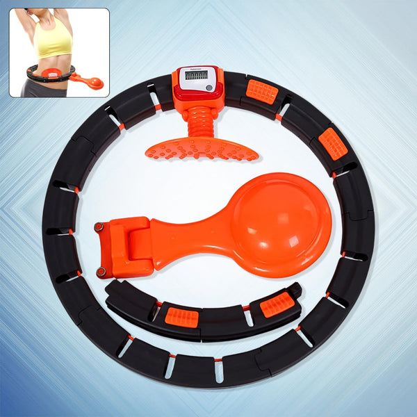 Smart Fitness Hula Hoops with Spinning Ball and Intelligent Counter (1 Pc / Loose) - justgrabit.in | Just Grab It