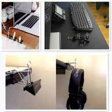 Paper Holding Binder Clips Paper Clips (8 Pcs Set / Mix Color) - Justgrabit Inc.