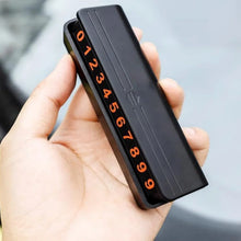 Temporary Car Parking Mobile Number Display with Magnetic Numbers Stickers,Car Parking Magnetic Mobile/Telephone Number Plate (1Pc)   - Justgrabit Inc.