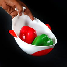 Plastic Rice Pulses Fruits Vegetable Noodles Pasta Washing Bowl and Strainer - Justgrabit Inc.