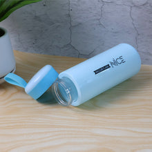 Plastic Water Bottle 400 ML Leak Proof Daily Use Bottle for Children Mix Color 1 Pc - justgrabit.in | Just Grab It