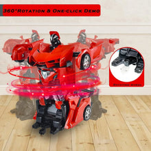 2 In 1 Automatic Robot Converted Remote Control Car With Light Scale 360°Drifting Deformation Robot Car Toy Kids Boys, Robot Convert Unique Toy For Boys (1 Pc) - Justgrabit Inc.