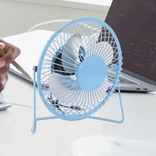USB Table Desk Personal Metal Electronic Fan, Compatible with Computers, Laptops, Student Dormitory, Suitable For Office, School Use (1 Pc) - Justgrabit Inc.