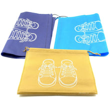 BEACH BAG SHOES STORAGE BAG CLOSET ORGANIZER NON - WOVEN TRAVEL PORTABLE BAG WATERPROOF POCKET CLOTHING CLASSIFIED HANGING BAG SHOE BAG LUGGAGE TRAVEL PORTABLE SHOE POUCH NON WOVEN TRANSPARENT WINDOW (3 PC ) - Justgrabit Inc.