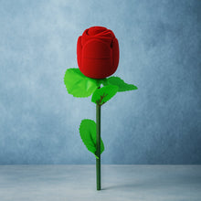 Artificial Rose Flower Shaped Jewelry Ring Box (1 Pc) - justgrabit.in | Just Grab It
