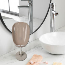 Soap Dish Wall Mounted Soap Dish No - Drilling Soap Holder Self Draining Waterfall Soap Tray Bar Soap Holder for Shower / Bathroom Soap Holder for Shower Adjustable Removable Soap Holder - Justgrabit Inc.