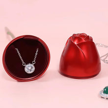 Metal Red Rose Couple Jewelry Box - Fancy Jewelry Box (1 Pc) - justgrabit.in | Just Grab It