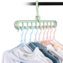 Plastic Hanging Hook - Multi - Hole Wardrobe Organizer for Clothes Storage & Display - justgrabit.in | Just Grab It