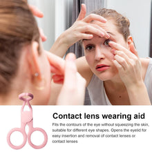 Plastic Ergonomic Women Eye Care Contact Lenses Inserter Remover Tool (1 Pc) - justgrabit.in | Just Grab It