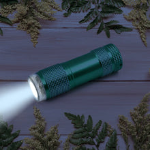 Super - Bright Mini 9 LED Bulb Pocket Torches - Small Torch Flashlight for Camping, Hiking, DIY, Travelling, Outdoors and More 3 Battery operated (Battery not included / 1 pc) - Justgrabit Inc.