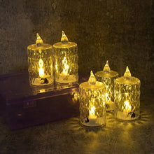 Decorative LED Crystal Flameless Candle Set (6 Pc) - Justgrabit Inc.
