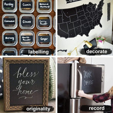 Blackboard Erasable Wall Sticker Chalkboard Sticker Wall Stickers Mural - justgrabit.in | Just Grab It
