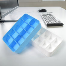 Multi - Function Desktop Drawer Storage Box 10 Grid Underwear Socks Box (2 Pc Set) - justgrabit.in | Just Grab It