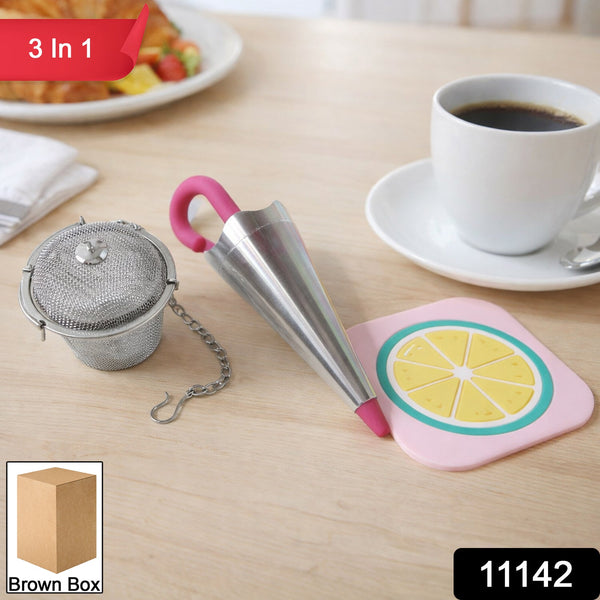 3 in 1 Tea & Coffee Accessories Combo Set - justgrabit.in | Just Grab It