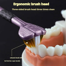 3 Sided Toothbrush, Soft Bristle Toothbrush (2 Pc Set) - justgrabit.in | Just Grab It