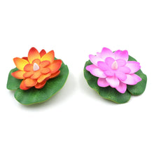 Smokeless LED Lotus Candles, Diwali (2 Pc): Indoor/Outdoor Décor - justgrabit.in | Just Grab It
