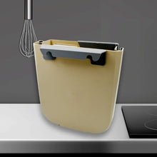 Foldable Hanging Trash Can – Space - Saving Waste Bin for Kitchen, Bathroom & Car - Justgrabit Inc.