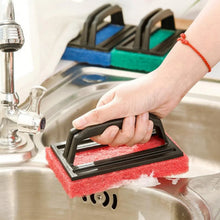 Tile cleaning multipurpose scrubber Brush with handle - Justgrabit Inc.