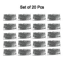 20 Pc Transparent Pouch For Carrying Stationary Stuffs And All By The Students. - Justgrabit Inc.