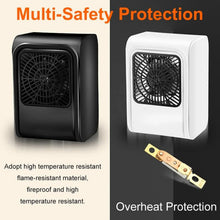 Room Heater 220V Brown Box Heater with Plug for Office & Bedroom Use - Justgrabit Inc.