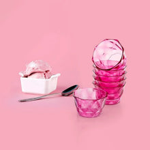 6pc Diamond shape ice cream bowl set - Justgrabit Inc.